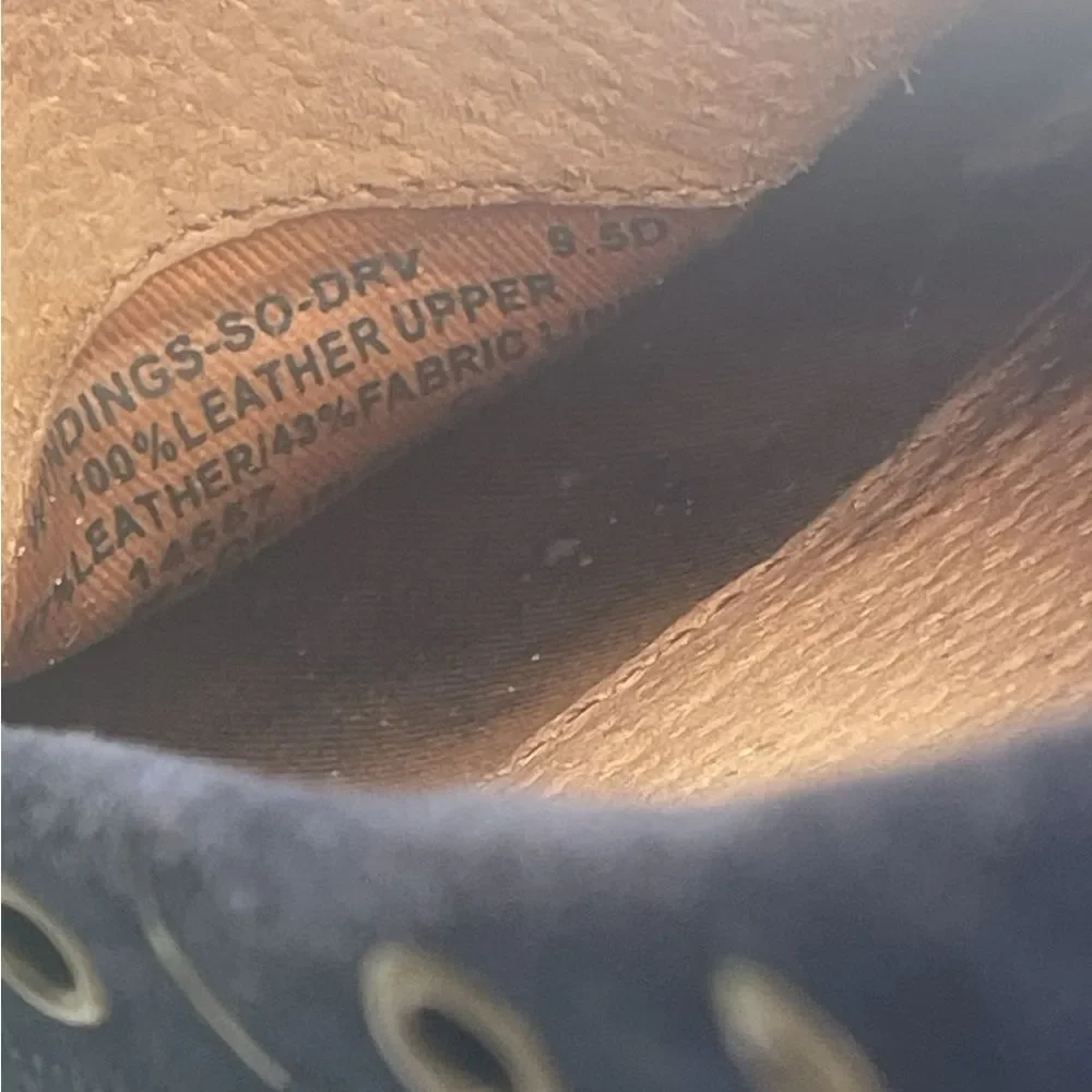 Polo Ralph Lauren Wyndings Slip-On-Driving Men's Loafers Tan Navy SZ 9.5
